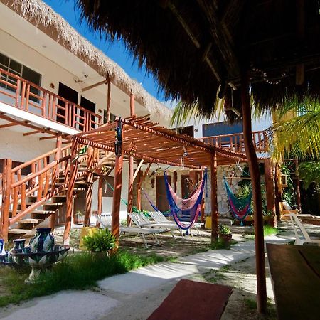 Hotel Golden Paradise Town Isola Holbox Esterno foto