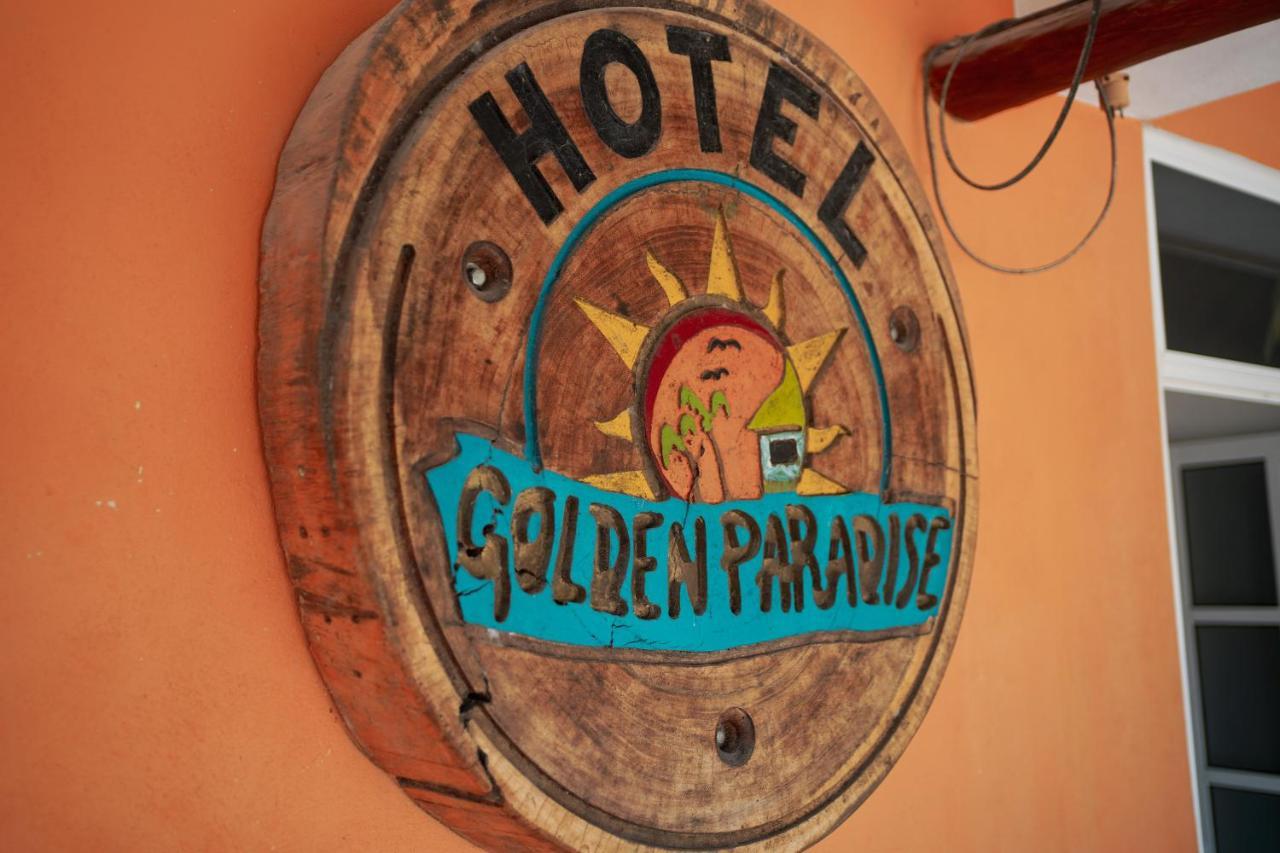 Hotel Golden Paradise Town Isola Holbox Esterno foto