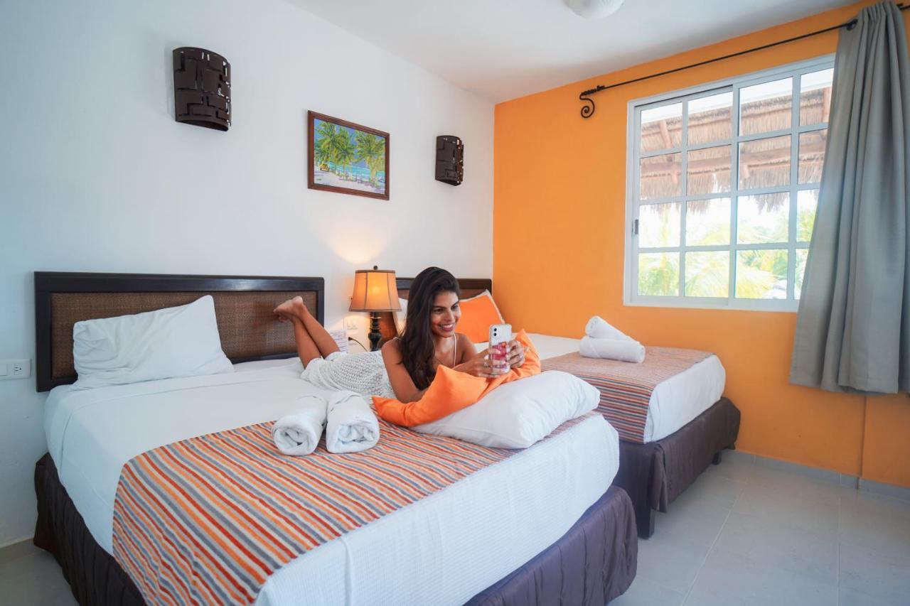 Hotel Golden Paradise Town Isola Holbox Esterno foto