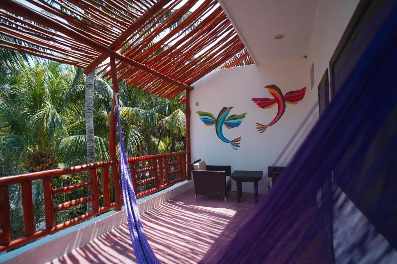 Hotel Golden Paradise Town Isola Holbox Esterno foto