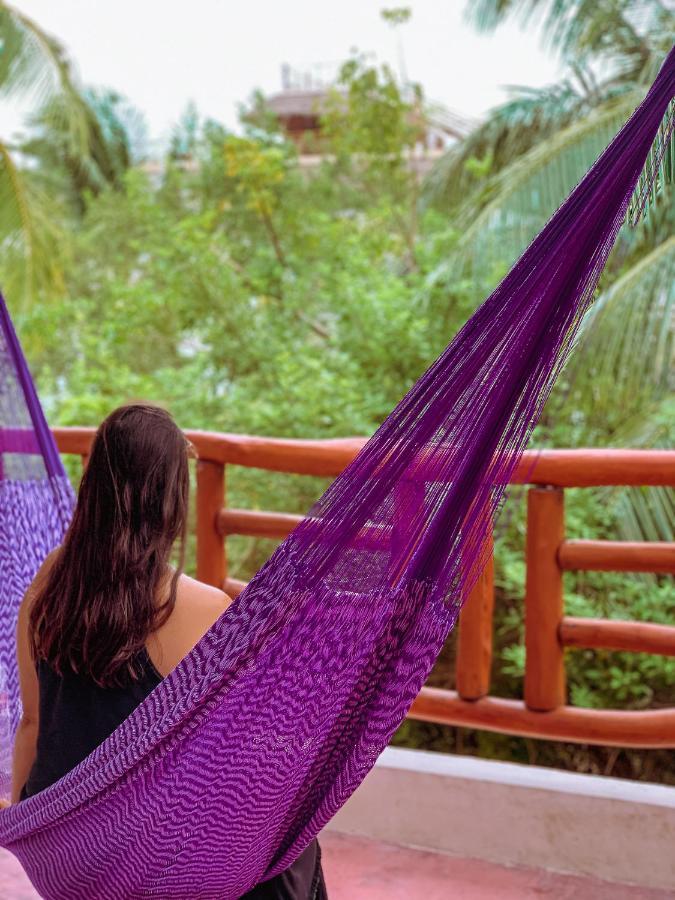 Hotel Golden Paradise Town Isola Holbox Esterno foto