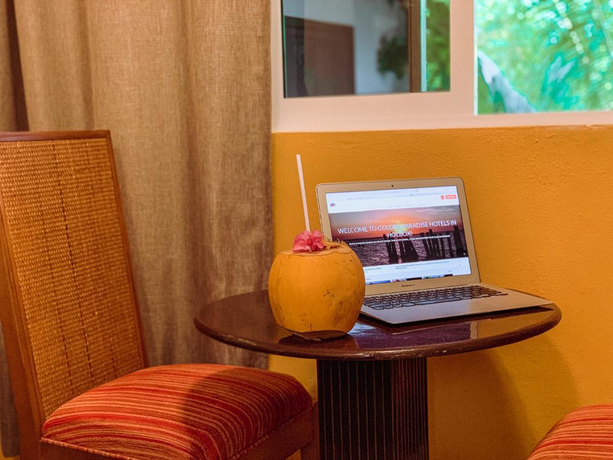 Hotel Golden Paradise Town Isola Holbox Esterno foto