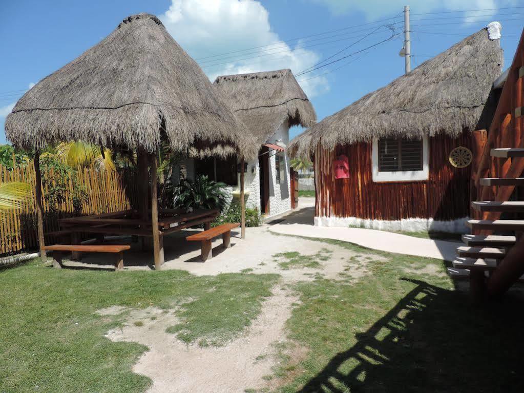 Hotel Golden Paradise Town Isola Holbox Esterno foto