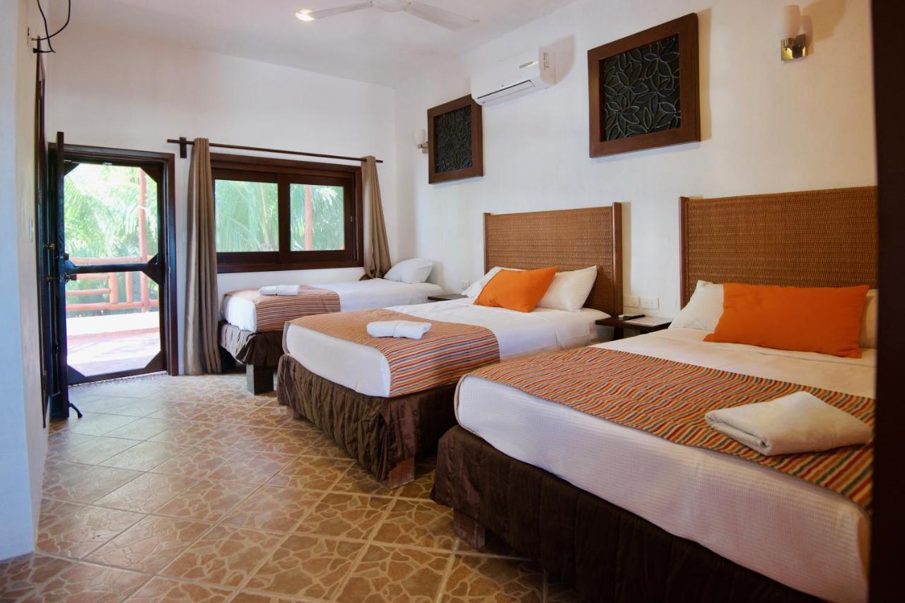 Hotel Golden Paradise Town Isola Holbox Esterno foto